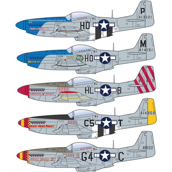 Italeri P-51D Mustang 1:72 Scale (Aces Version)