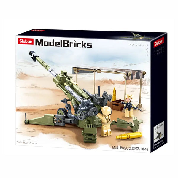 M777 Howitzer Artillery Building Bricks (245 pieces)