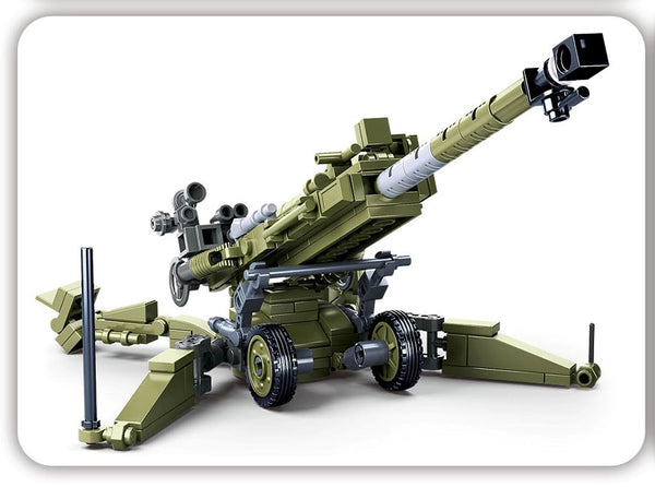 M777 Howitzer Artillery Building Bricks (245 pieces)