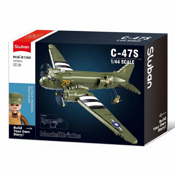 C-47 Building Bricks (1,015 Pieces)