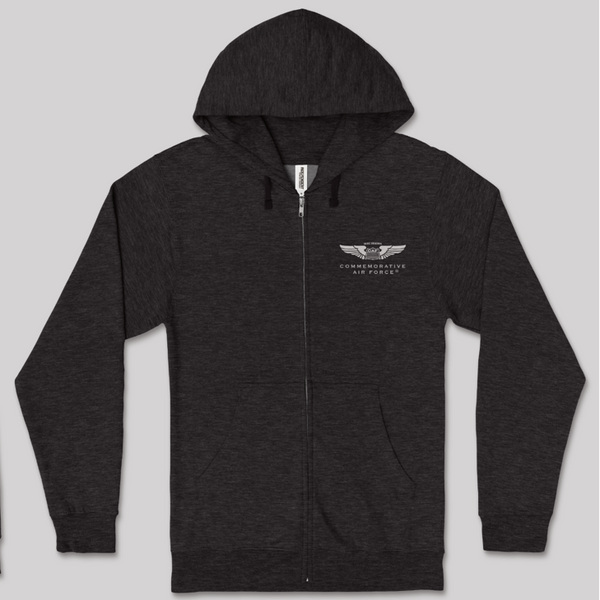 B-24 Liberator "Diamond Lil" Blueprint Zip Hoodie