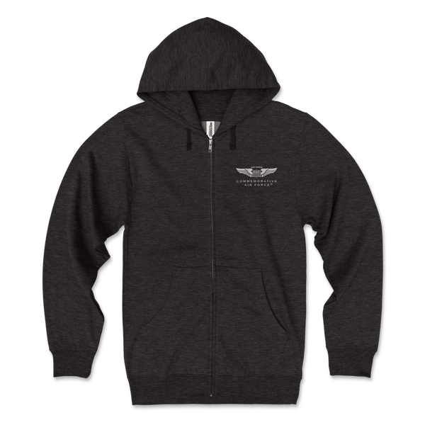 B-24 Liberator "Diamond Lil" Blueprint Zip Hoodie
