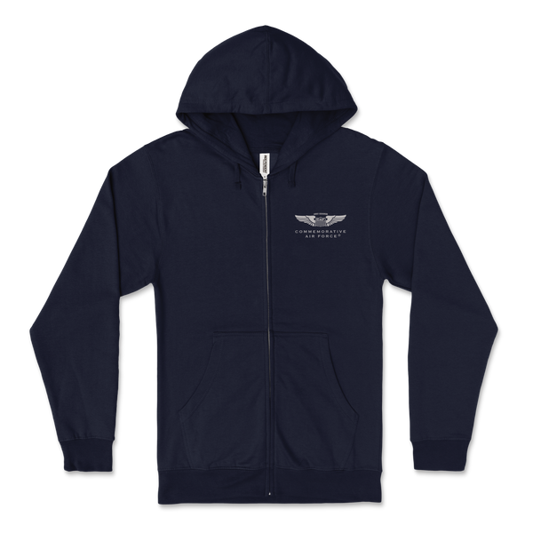 Corsair F4U-1A Blueprint Zip Hoodie
