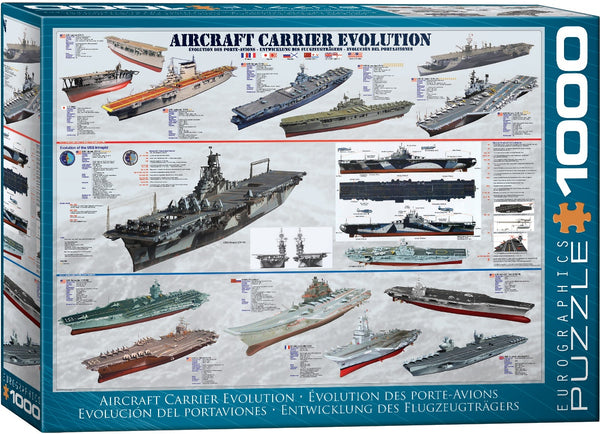 Aircraft Carrier Evolution Puzzle 1000 piece