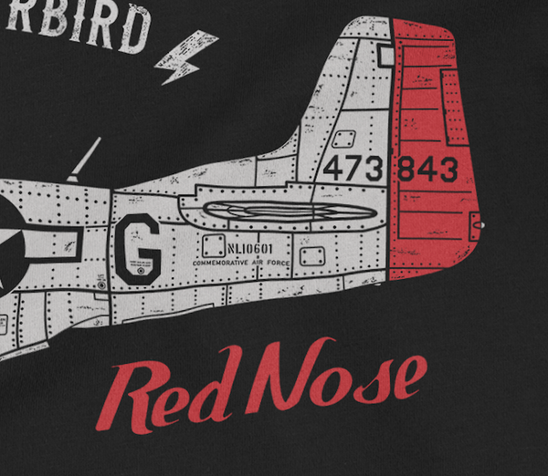 "Red Nose" P-51 Mustang Premium T-Shirt