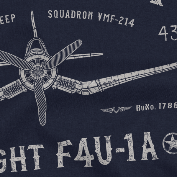 Corsair F4U-1A Blueprint Premium T-Shirt
