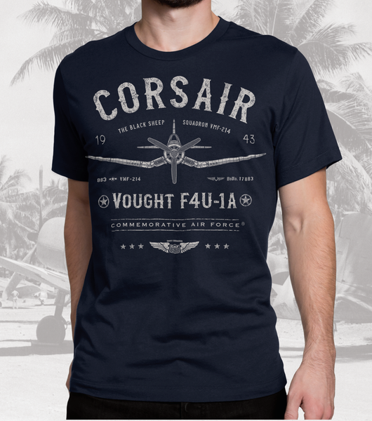 Corsair F4U-1A Blueprint Premium T-Shirt