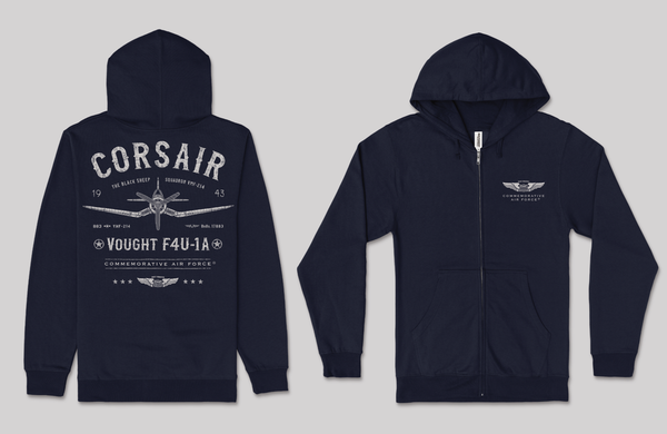 Corsair Hoodie front and back