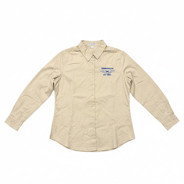 CAF Womens Long Sleeve Button Down Customizable (Name/Unit Personalization)
