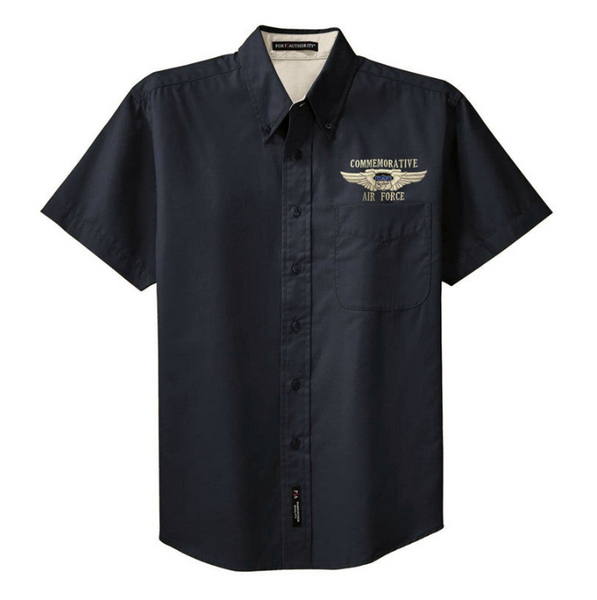 CAF Mens Short Sleeve Button Down