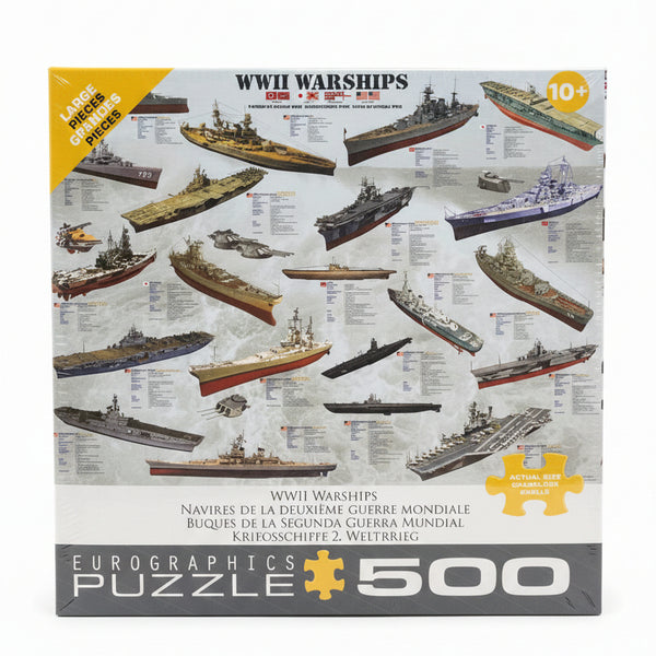 WWII Warships Puzzle 500 piece
