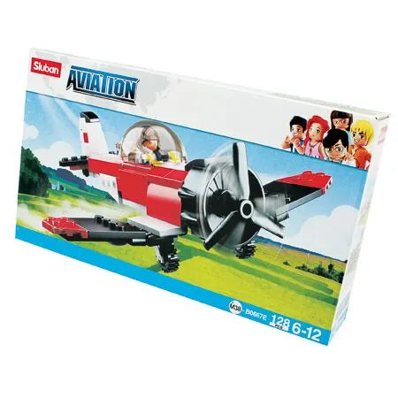 Airplane Building Bricks Kit 120 pc