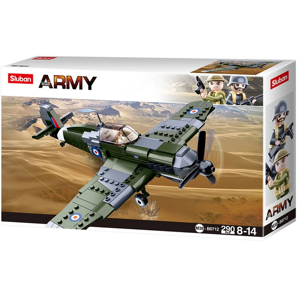 Royal Air Force Spitfire Building Blocks (290 Pieces)