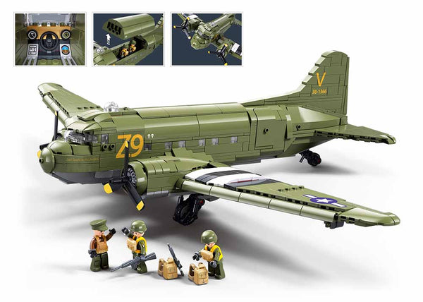 C-47 Building Bricks (1,015 Pieces)