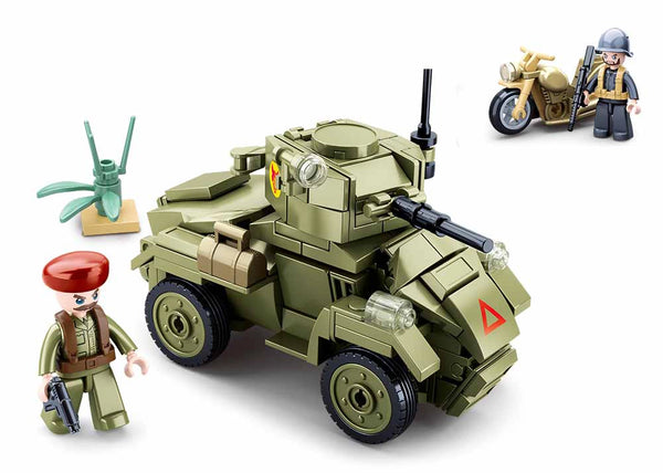 MK2 Wheeled Armored Vehicle Brick Kit (154 Pieces