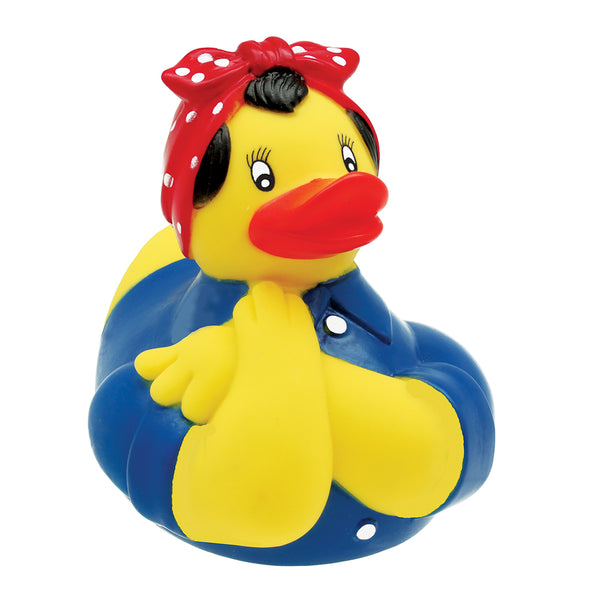Rosie the Riveter Rubber Duck
