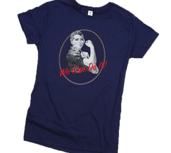 Rosie the Riveter 2 Color T-Shirt