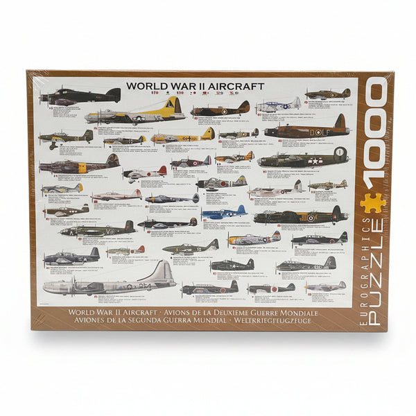WWII Aircraft Puzzle 1000 piece