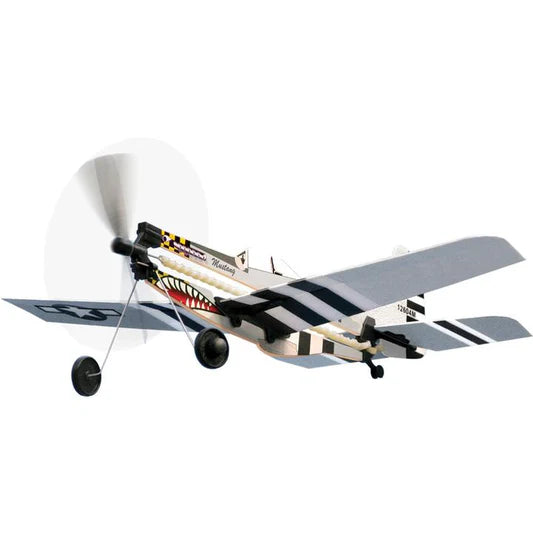 Smithsonian P-51 Rubber Band-Powered Flyer